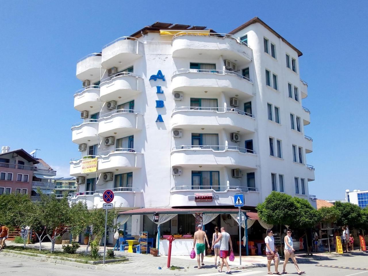Alba Family Club Hotel Primorsko Exteriör bild